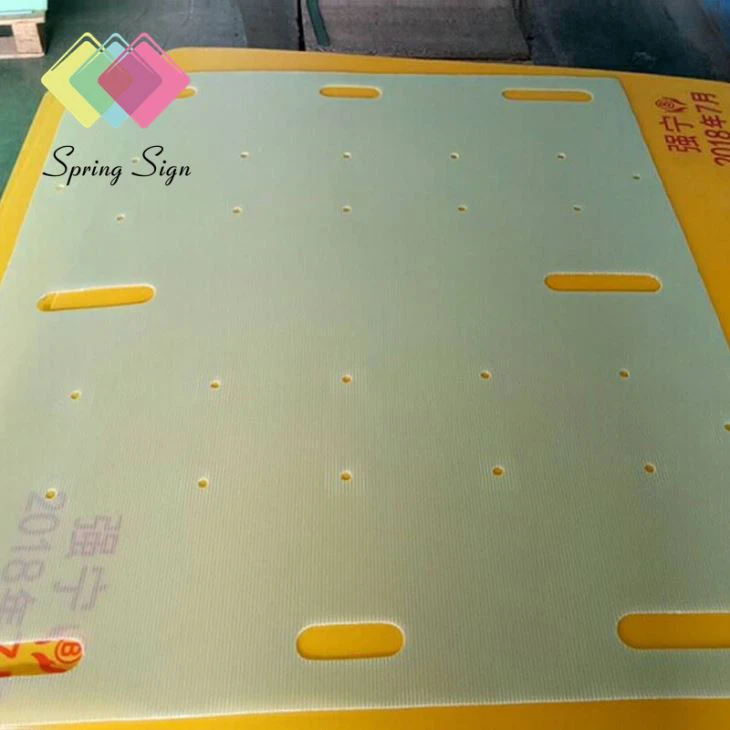 Green Clear Corflute Sheet For Tree Guard Corrugated Sheet