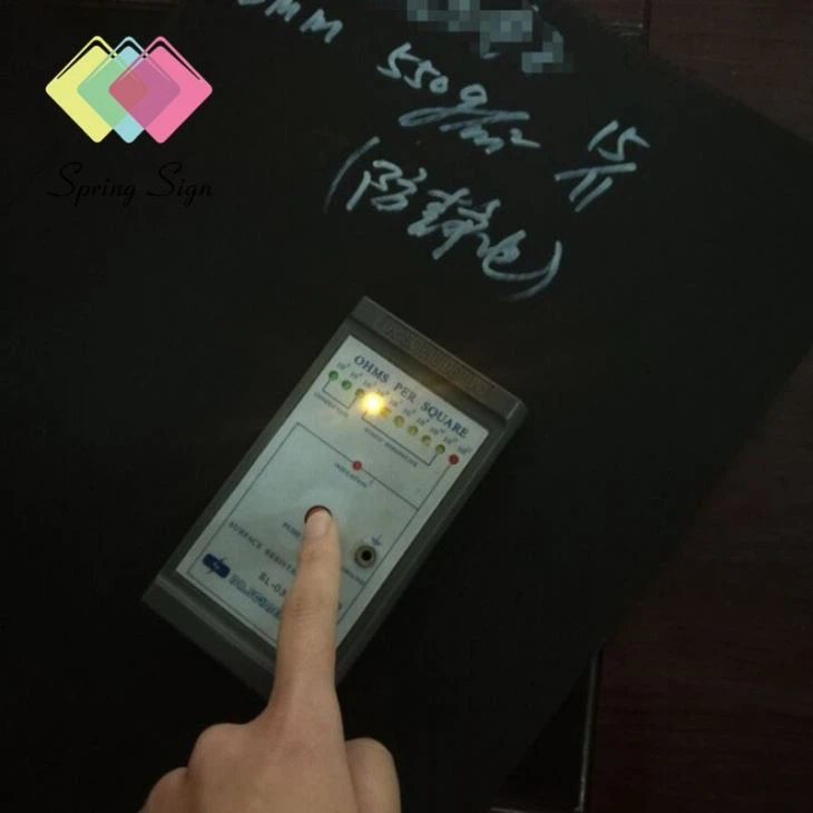 Spring Sign Antistatic Corrugated Plastic Sheet/ESD PP Hollow Sheets