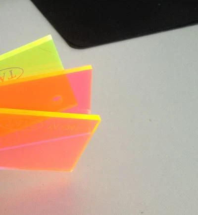Color Fluorescent Plexiglass Acrylic Sheets