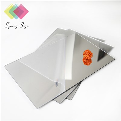 4H Anti Scratch Hard Surface Mirror Mirror Taflen Acrylig