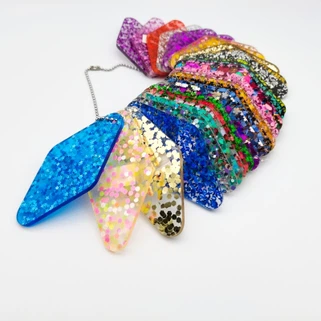Taflen Acrylig Glitter Chunky